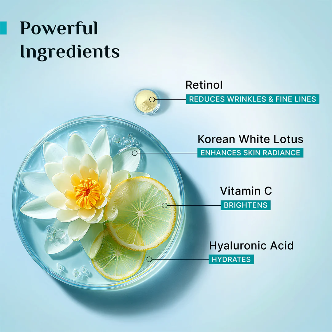 Pilgrim Retinol Under Eye Cream with Vitamin C & Hyaluronic Acid- 30g - Image 6